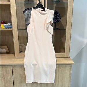 Black Halo Ivory Dress